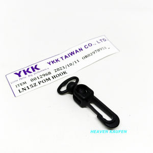 Pengait Kait Hook YKK Kecil Lebar Lubang 15 cm Poly Acetal POM Bagus Kuat Harga Per 2 Biji