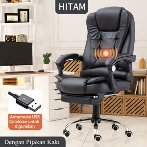 Kursi Kantor / Kursi Komputer / Kursi Bar / Kursi Istirahat Makan Siang Yang Dapat Direbahkan Dengan Sandaran Kaki