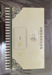 UNDANGAN ERA BARU 88211 UNDANGAN NIKAH UNDANGAN PERNIKAHAN WEDDING CARD KARTU UNDANGAN KARTU UCAPAN FREE PLASTIK