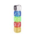 Personality Free Fire Dice Lighter Funny Glowing Toy Butane Refillable Gas Lighter Portable Gadgets For Men Rotatable Lighter. 