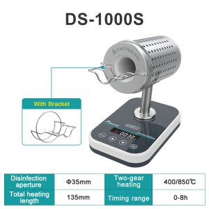 JOANLAB Infrared Inoculating Loop Sterilizer Digital Timing Electric Heating High Temperature Rapid Sterilization Lab Equipment