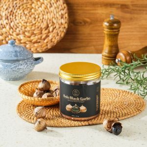 TRUorganic Solo Black Garlic Ukuran JUMBO Bawang Putih Hitam 250gr Meningkatkan Kesehatan Jantung