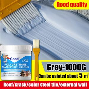 1000G with brush Super Waterproof Sealant Glue Flexible Rubber Coating Roof Sealant Water Proof Seal
