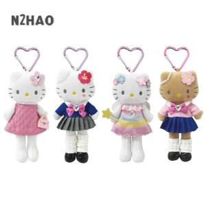 ซื้อ 1 ชิ้นลด 10 บาท สวัสดีคิตตี้ขายาวตุ๊กตาของเล่นพวงกุญแจสีดำ Sanrio KT เอลฟ์แมวนุ่มจี้ตุ๊กตาตุ๊กตายัดใส้พวงกุญแจรถกระเป๋าเป้สะพายหลังตกแต่งของขวัญสำหรับเด็ก