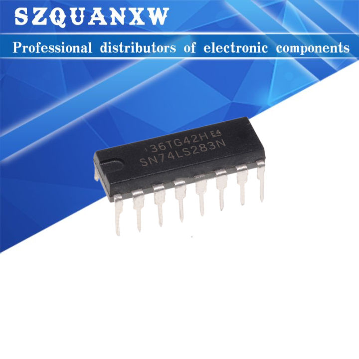 Reland Sun – 5 Pezzi HD74LS283P Circuito Integrato DIP-16 74LS283 SN74LS283N – Componenti Elettronici Per Hobby E Riparazioni