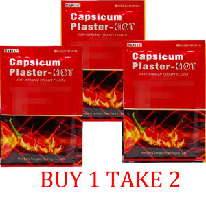 [BUY 1 TAKE 2]  Pain Relieve Patch Chinese Medical Capsicum Plaster for Joints Porous Chilli Patch 8Pcs/bag