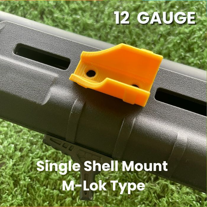 ชุดติดตั้ง ขนาด 12 แบบเดี่ยว ชนิด M-Lok - Single 12G Shell Mount with M ...