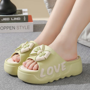 [Free Shipping] Thick-soled height-increasing womens slippers new summer beach casual sandals for outdoor wear