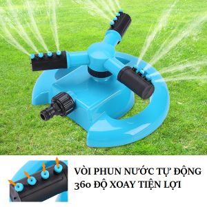 Vòi Phun Nước Tưới Cây Tự Động Xoay 360 Độ