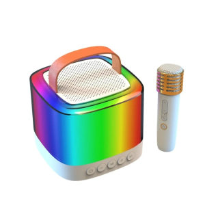 SG Original Karaoke Set Portable Wireless Mini Bluetooth Speaker Home Gift RGB Light Home KTV Karaoke Machine Speaker Local Warranty