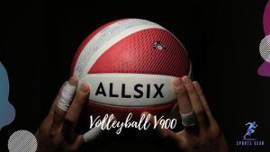 ALLSIX ลูกวอลเลย์บอล รุ่น V900 (สีขาว/แดง) ( Volleyball V900 - White/Red ) วอลเลย์ วอลเลย์บอล ลูกวอลเลย์บอล ปลอกแขนวอลเลย์บอล