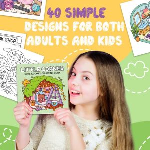 【Bestmix】 สมุดระบายสี Graffiti ลายน่ารัก มีหลายแบบ สมุดระบายสีสุดน่ารักเพื่อการศึกษา ของเล่นเด็ก