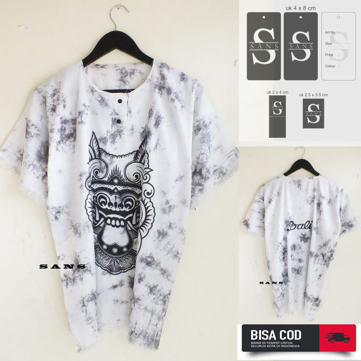 - white premium - baju barong bali - baju bali - kaos bali