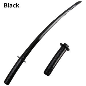 2PCS 3D Printed Gravity Retractable Samurai Sword Telescopic Anime Plastic Swords Creative Decompression Super Healing Toy