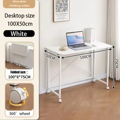 Foldable Table Meja Lipat Computer Table Meja Komputer Study Table Meja Belajar Folding Table Meja Study 折疊桌子 桌子可折疊