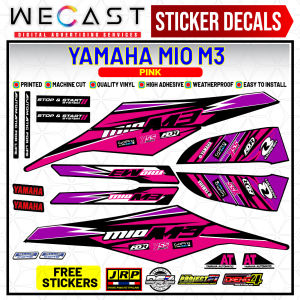 WECAST Yamaha Mio M3 Decals Stcker for Motorcycle Accessories High Quality with Free Stickers