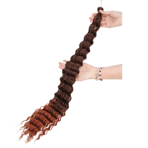 MADEWITH Heat Resistant Synthetic Fiber Wigs Easy to braid Super light Chemical Fibre Hair Bundle Soft 30inch Crochet Hair Women