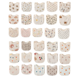 Soft Washcloth Baby Towel Newborn Infant Cotton Gauze Wiping Towel Feeding Bibs Handkerchief Hand Cloth Saliva Towels