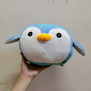 Boneka Pinguin Bantal Body Pinguin With Rattle Spandex