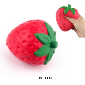 Squishy Banana Stress-Relief Toys Slow Rising Jumbo Squishy Fruit Squeeze Toy Funny Stress Reliever Reduce Pressure Prop