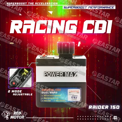 9 Mode Dual Band Adjustable Racing CDI 6Pin Plug & Play Fit Raider 150 Reborn Oldbreed Newbreed