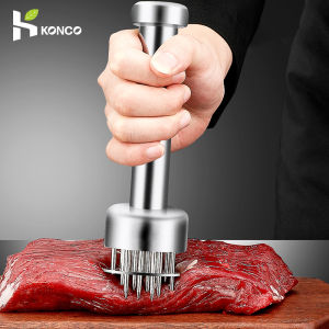 Konco 304 Stainless Steel Meat Tenderizer Top Quality Chef Profession Meat Hammer Beef Tenderizer Kitchen Tools Cooking Kitchen Accessories