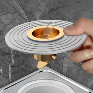 Plus Size Floor Drain Core Insect-proof Odor-proof Copper Floor Drain Core Floor Sewer Hair Catcher Bathroom Accessories for Fast Drainage