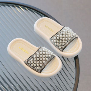 (LOLI-JKT) SD-T36 SANDAL ANAK CEWEK MUTIARA SLIPON SIZE 21-35