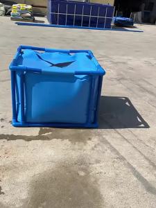 LZD PVC Square Canvas Fish Pond Aquatic Products Customization   Outdoor Thickened Aquatic Breeding Pool Balcony Fish Pond Temporary Pool