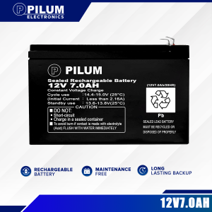 12V 7.0AH Sealed Rechargeable Battery / UPS Battery / Battery for UPS / 7ah Rechargeable Battery / 12V 7ah Rechargeable Battery / Solar Battery