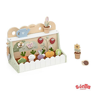 My Little Garden Wooden Playset - Educational Planting Toy for Kids