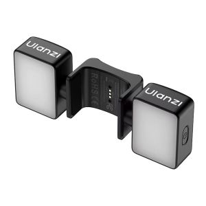 Ulanzi LM06 Dual Magnetic Mini LED Video Camera Fill Light for DJI Osmo Pocket 4 3 Camera