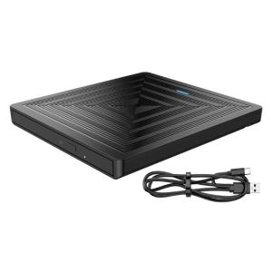 Fast Speed USB3.0 External DVDs Drive Burners Writer for Laptop Desktop Computers OS Systems