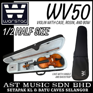 Warstag WV50 Violin with Triangle Case Bow and Rosin 1/2