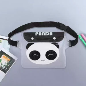 กระเป๋าคาดเอวกันน้ำ ลายการ์ตูน น่ารัก พกพาสะดวก เหมาะสำหรับเที่ยวทะเล