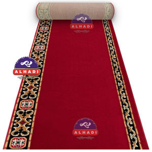 Karpet Masjid METERAN 100 x 120cm Tebal 11mm Custom Ukuran Sajadah Roll Mushola Alhadi MIRGRA DYNABEL