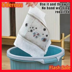 Oderous 30 100Pcs Of Dust Removal Paper Disposable Household Dust Removal Cloth Electrostatic Mop Pad Floor Tile Floor Cleaning Supplies