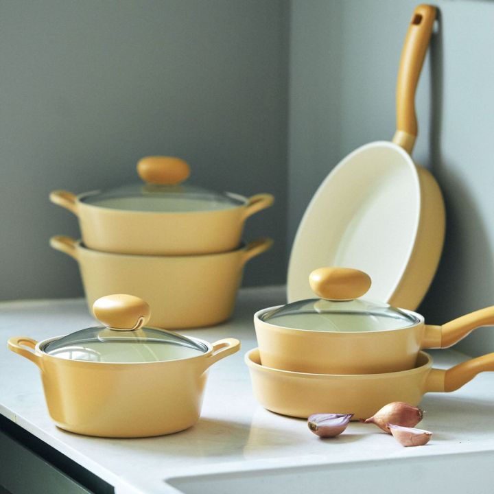 [Made in Korea] Neoflam FLAN Cookware Frying pan Wok Casserole Pot ...