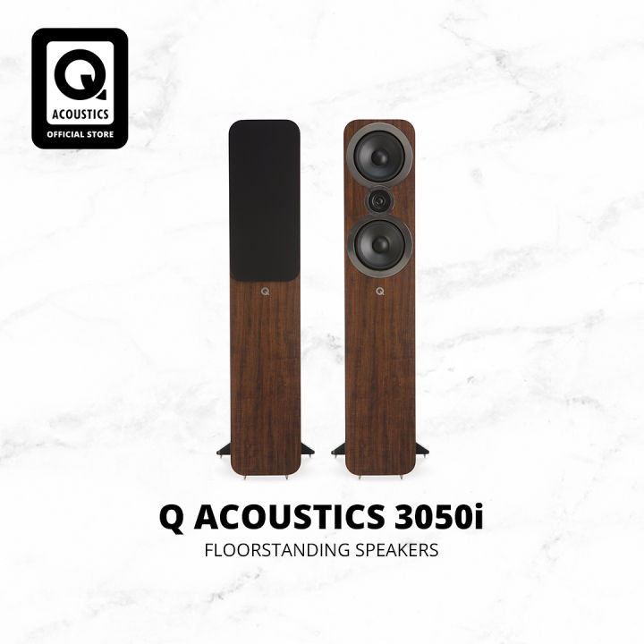 Q Acoustics 3050i Floor Standing Speakers Local Supplier Warranty