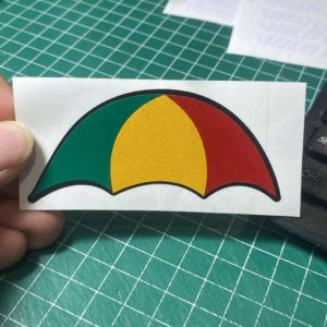 sticker p.payung. ada pelbagai pilihan saiz. sesuai untuk semua jenis kenderaan (Pantul Cahaya))