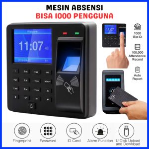 COD Aibecy Mesin Absen Absensi Karyawan Sidik Jari Anti Air Attendance Fingerprint ID Card - M10