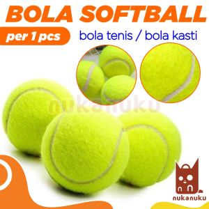 Bola Tenis Bola Kasti 1 Pcs Latihan Alat Olahraga Lapangan Murah Original Standar Membal Mantul Kondisi Baru