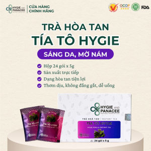 Trà hòa tan Tía Tô Hygie 120g/150g/250g - Làm ấm cơ thể hỗ trợ làm đẹp