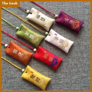 [The Gesh] Lucky Spiritual Salt Pouch Spiritual Salt With Sachet Spiritual Salt Pouch Necklace Amulet Blessing Sachets Pendant