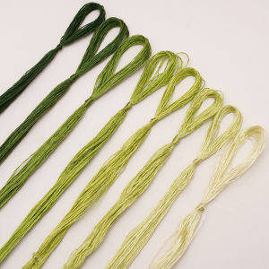 8Pcs/Lot Mixed Colorful Low Twisted Silk Thread Cord DIY Jewelry Making Bracelet Necklace Braided String Line Crafts Accessories