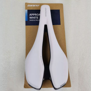 Giant Approach Saddle 145 mm Black Steel Alloy Rails Sadel Nyaman Touring Sadel Kulit Sadel Sepeda Empuk Jok Sepeda Lipat Roadbike Saddle Universal Kursi Sepeda Gunung Sadel MTB Sadel Roadbike Model Bolong Tengah Carbon Sadel Alloy Nyaman XC Leather Soft