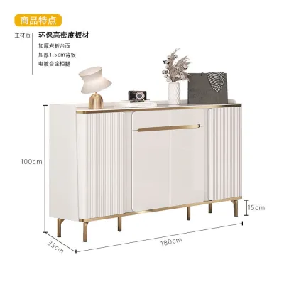 Shoe Cabinet Solid Wood Shoe Cabinet Large Capacity Entrance Cabinet (ZS)