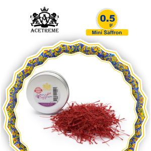 (0.5 gram) Acetreme Premium Saffron Grade A+ Tin Packaging