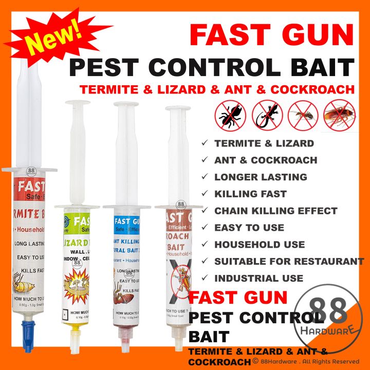 Fast Gun PEST ASIA termite bait /cockroach bait/ant killer/lizard