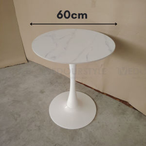 Vedourstyle Sintered Stone Round Dining Table Coffee Table Meja Batu Bulat Restaurant Table 餐桌 圆桌
